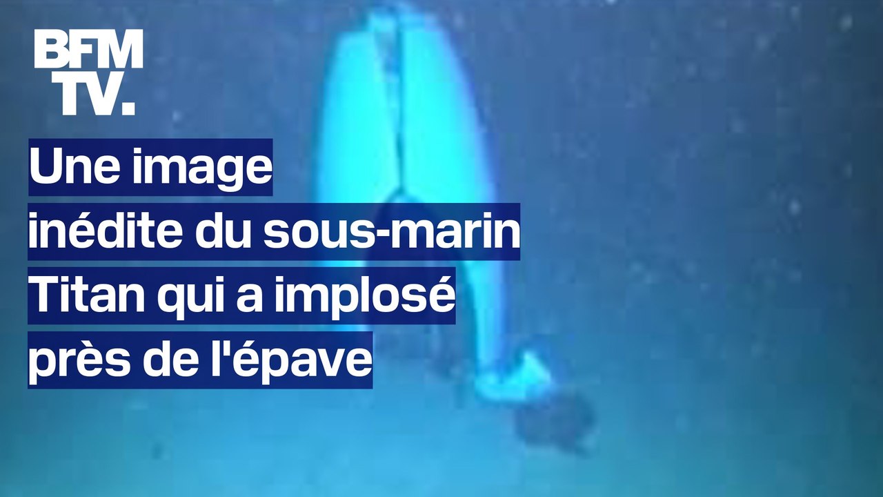 Une photo inédite d'un débris du sous-marin Titan qui a implosé près de l'épave du Titanic dévoilée