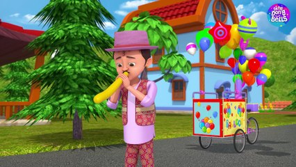 गुब्बारे वाला _ Gubbare Wala _ Hindi Baby Poem - Rhymes for Kids and Toddlers _ Hindi Balgeet