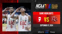 EAC vs San Beda (Men's Basketball Round 1 Highlights) | NCAA Season 100