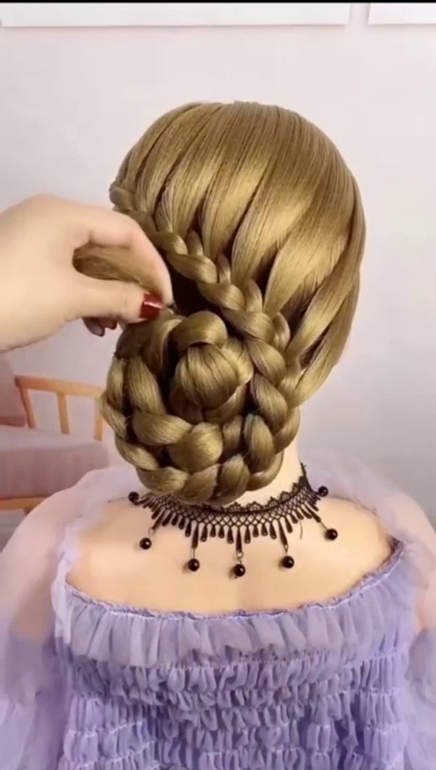 Quick party hair style for girls/girl hair style/girl fashion/new fashion/how to make hair style for