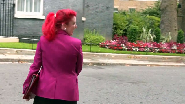 Cabinet ministers arrive at No 10 for cabinet meeting