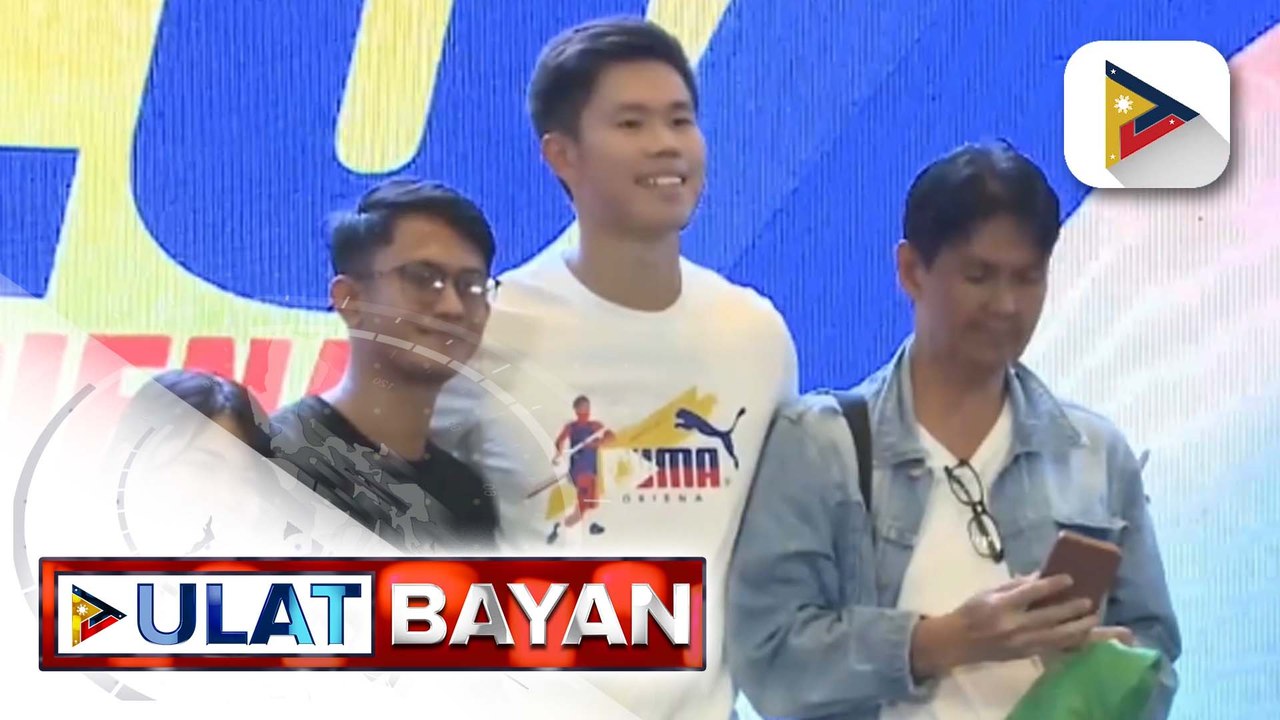 Meet-and-greet ni EJ Obiena, dinagsa ng fans