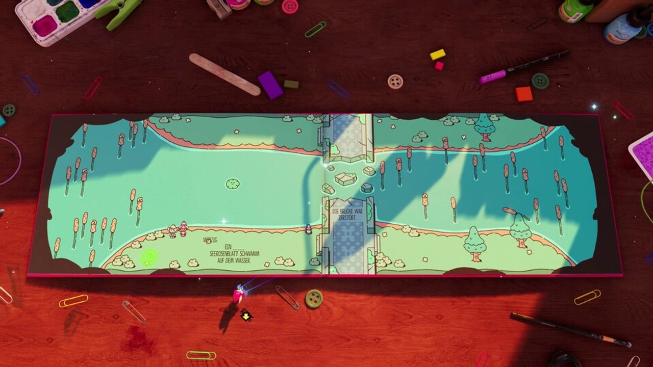 The Plucky Squire: Wir lösen zwei Rätsel auf unfassbar kreative Weise