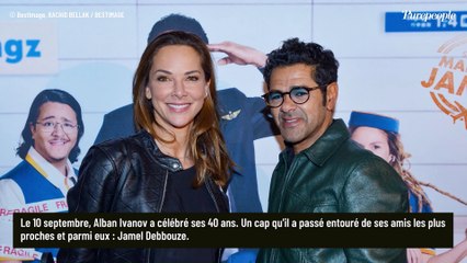 Mélissa Theuriau se lâche devant Jamel Debbouze : un couple d'ados pour les 40 ans d'un ami star