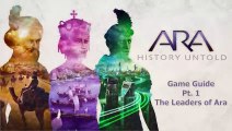 Ara: History Untold – Die Anführer im neuen 4X-Strategiespiel auf Steam kurz erklärt