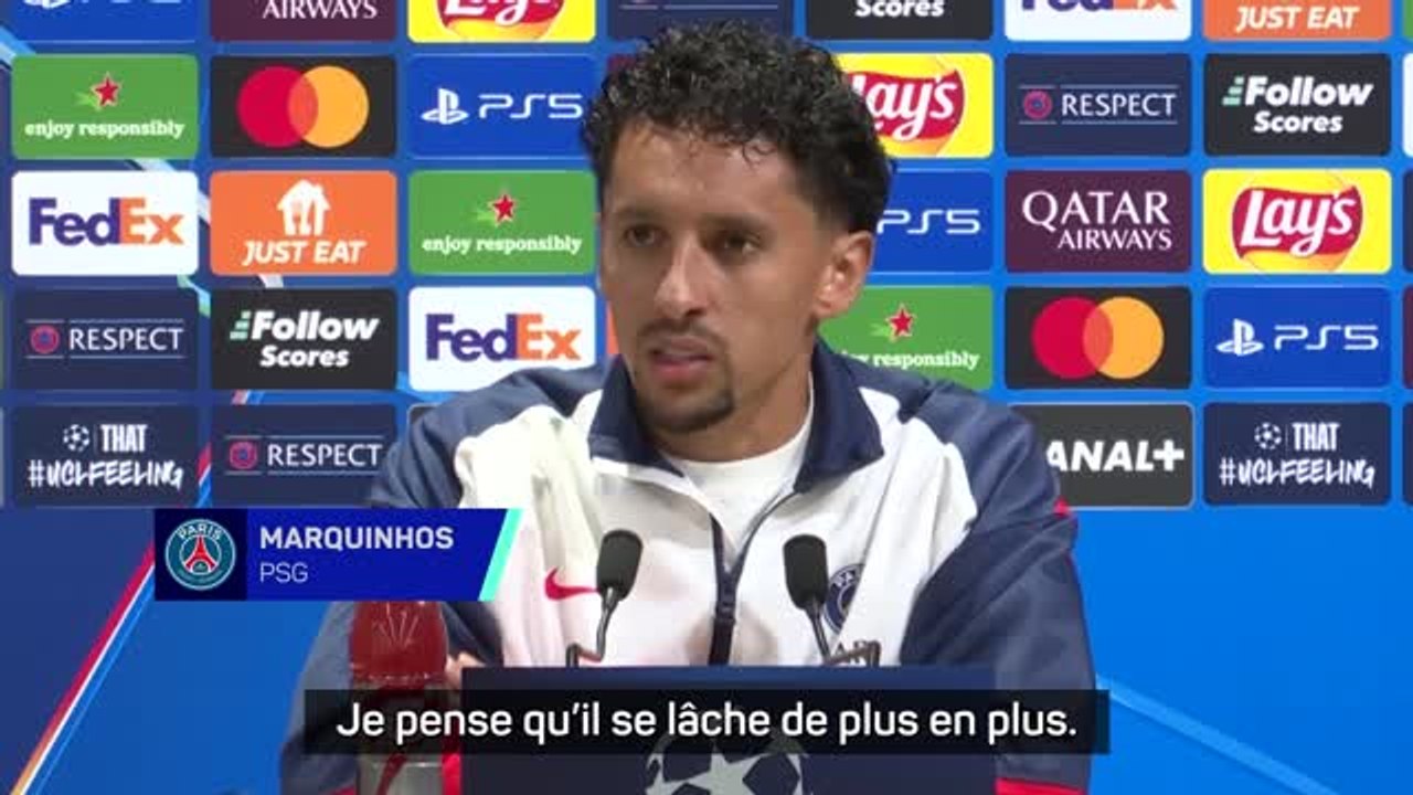 PSG - Marquinhos : "Dembélé se lâche de plus en plus"