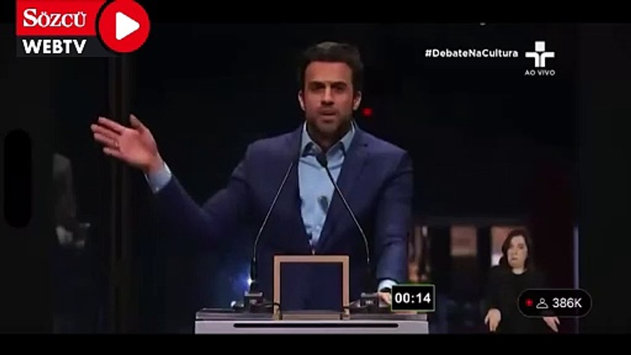 Brezilya’da belediye başkan adayı Jose Luiz Datena, canlı yayında rakibi Pablo Marcal’a sandalye ile saldırdı