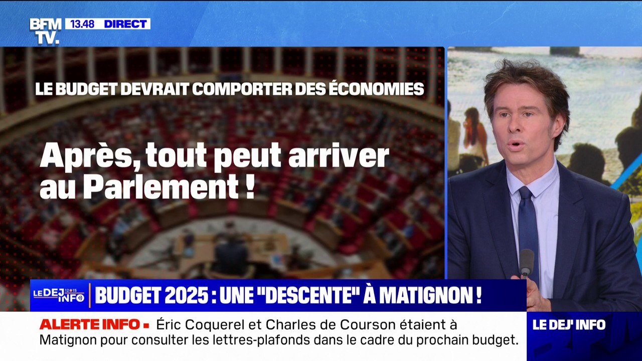 Éric Coquerel et Charles de Courson se sont rendus à Matignon pour réclamer les lettres-plafonds liées au budget 2025