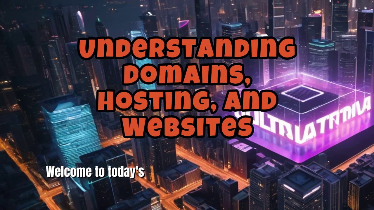 Understanding Domains, Hosting, and Websites