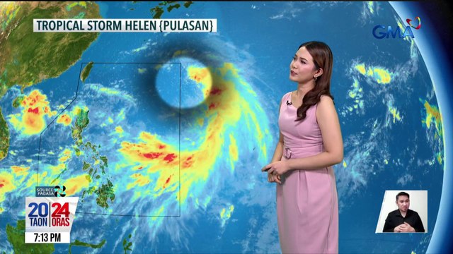 Bagyong Gener at Bagyong tatawaging Helen, posibleng magsabay sa loob ng PAR ngayong gabi | 24 Oras