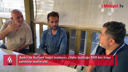Temizlik yaparken 500 bin lirayı çöpe attı: Böyle insanlar da var