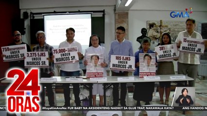 Kilos protesta para sa ika-52 anibersaryo ng Martial Law declaration, ikinasa sa Sabado | 24 Oras