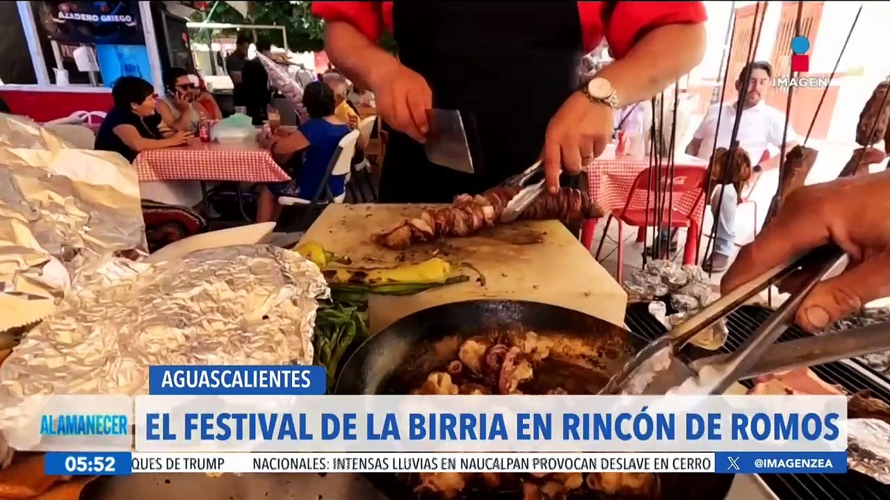 Celebran el Festival de la Birria en Rincón de Romos, Aguascalientes