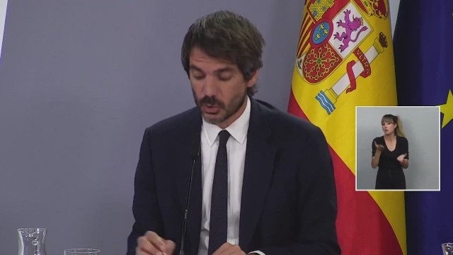 El ministro de Cultura, Ernest Urtasun, anuncia las ocho medidas del Plan de Acción por la Democracia que afectan a los periodistas y medios de comunicación.