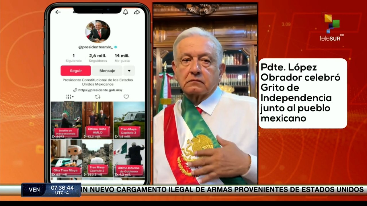 Conexión Digital Matutina 17-09 López Obrador celebra la "Cuarta Transformación"