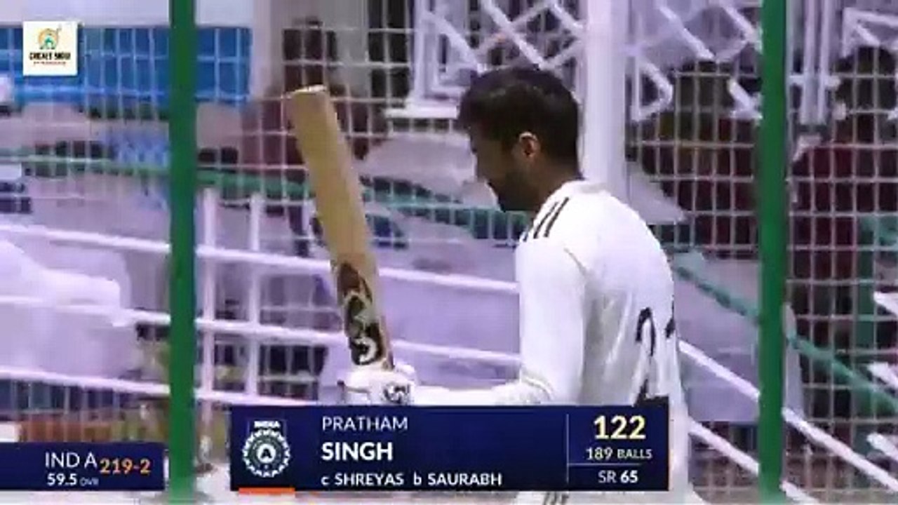 0:15 / 7:38   India A vs India D, 2nd Innings: Fall Of Wickets | DULEEP TROPHY 2024