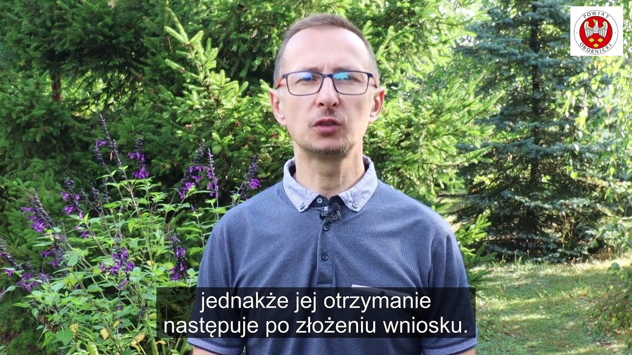 Wideo poradnik nt. "niezdolności do pracy" dla mieszkańców Powiatu Obornickiego