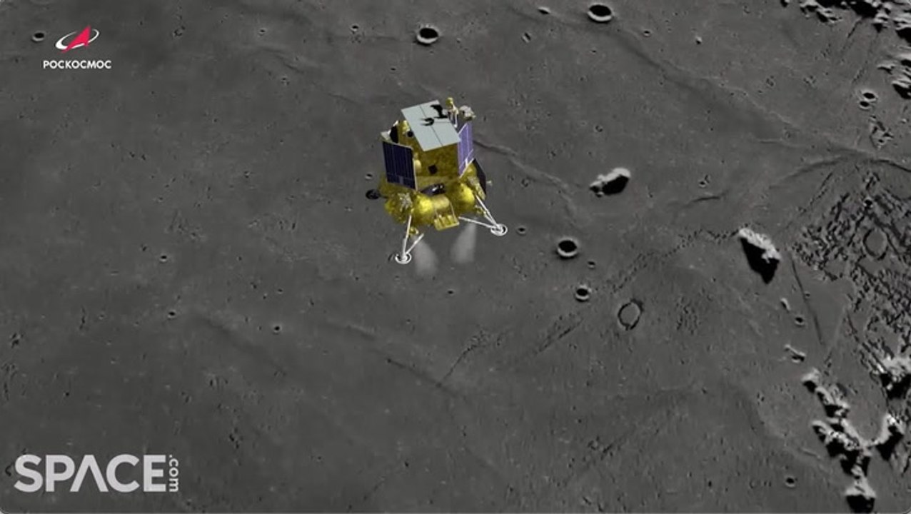 Russia's Luna-25 Lunar Lander Crashed In Moon, Ending Mission