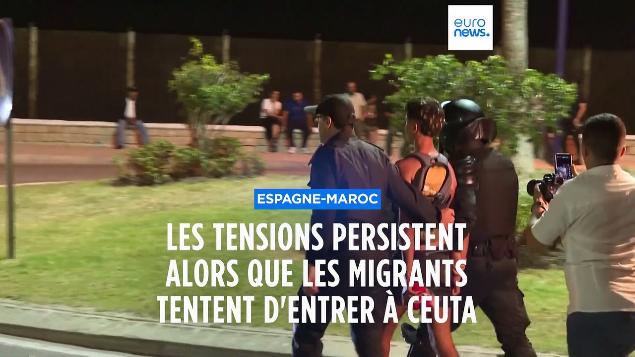 Tensions persistantes près de la frontière de Ceuta