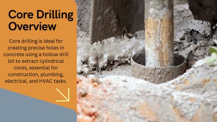 A Step-by-Step Guide to Successful Concrete Core Drilling