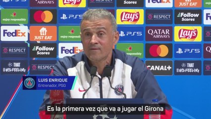 Luis Enrique se rinde al Girona y a Míchel