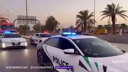 لحظة وصول طائرات موسم الرياض إلى بوليفارد "Runway"