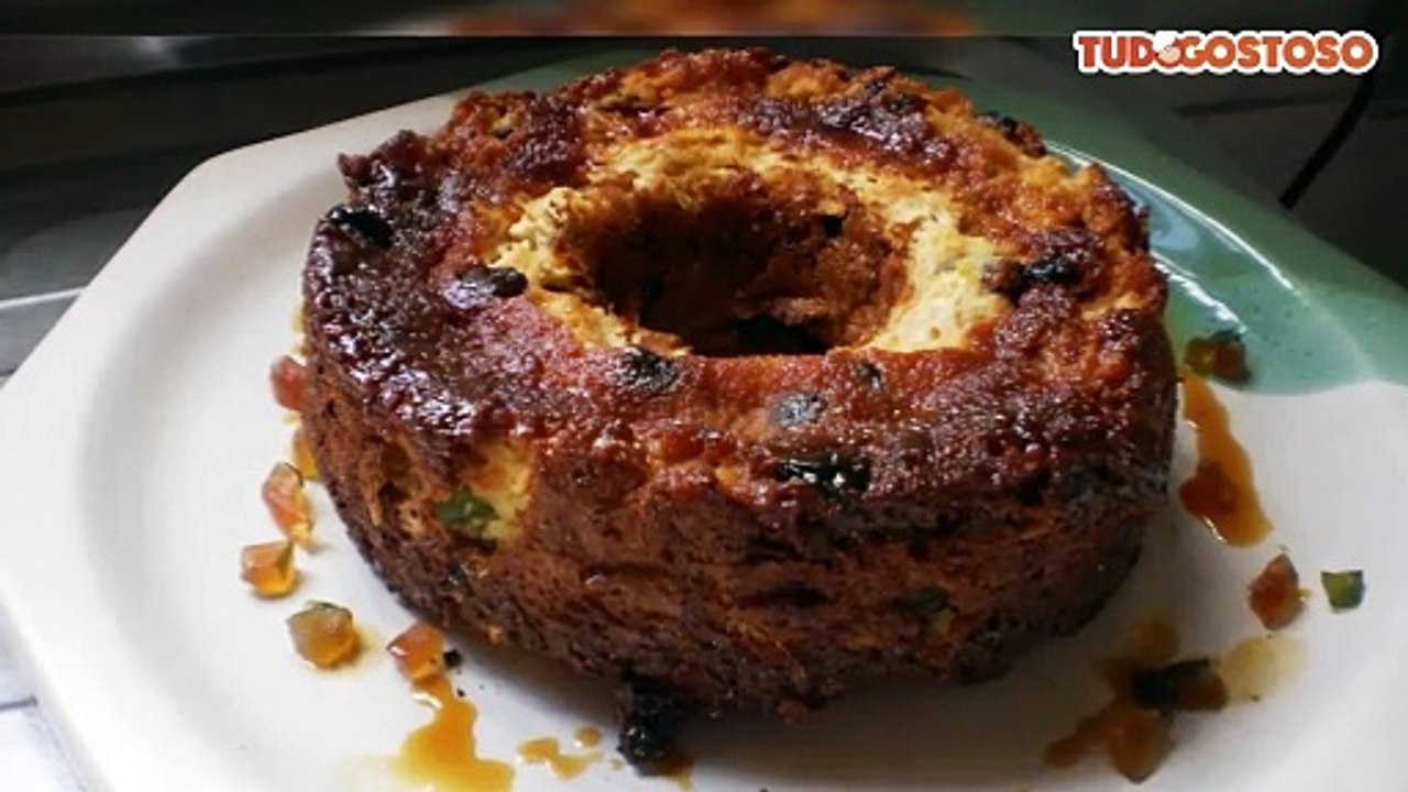 Pudim de panetone