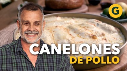 CANELONES de  POLLO con SALSA de CREMA por Christian Petersen | El Gourmet