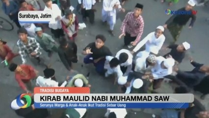 Download Video: Tradisi Sebar Uang Receh pada Peringatan Maulid Nabi Muhammad