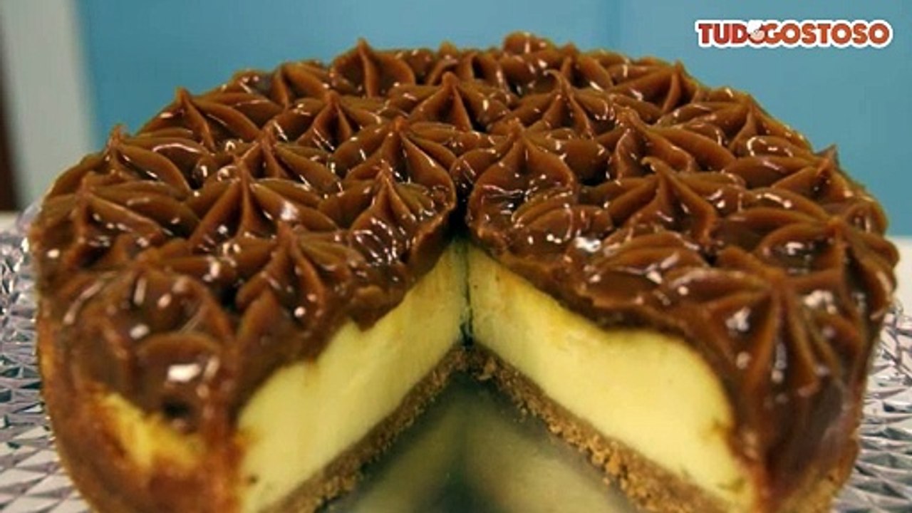 Cheesecake de doce de leite