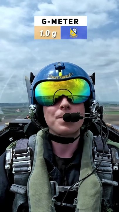 ‍ Rapid 10G Vertical Climb: Fighter Aircraft Student Pilot Passes Out