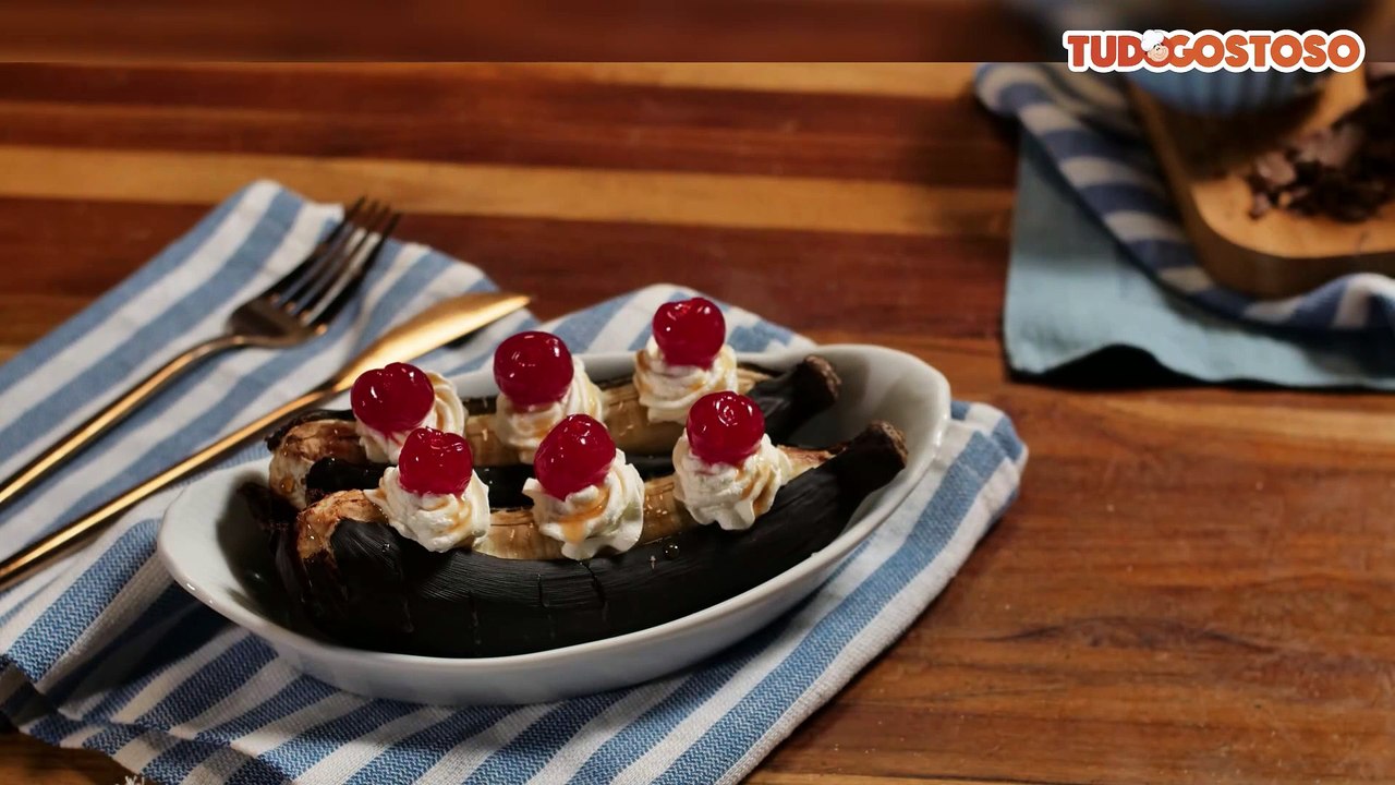 Banana Split na Airfryer