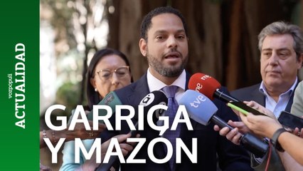 Garriga afirma que Mazón "no va por el buen camino" si quiere que Vox apoye sus Presupuestos de 2025