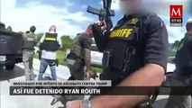 Publican video de la detención de Ryan Routh tras intento de asesinato contra Donald Trump