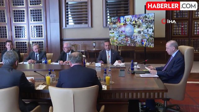 Cumhurbaşkanı Erdoğan, Fenerbahçe Başkanı Ali Koç'u Kabul Etti