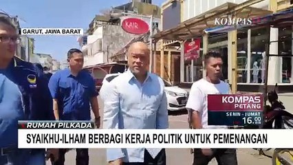 Download Video: Blusukan ke Pasar, Ilham Habibie Berbagi Kerja Politik dengan Syaikhu untuk Pemenangan di Jabar