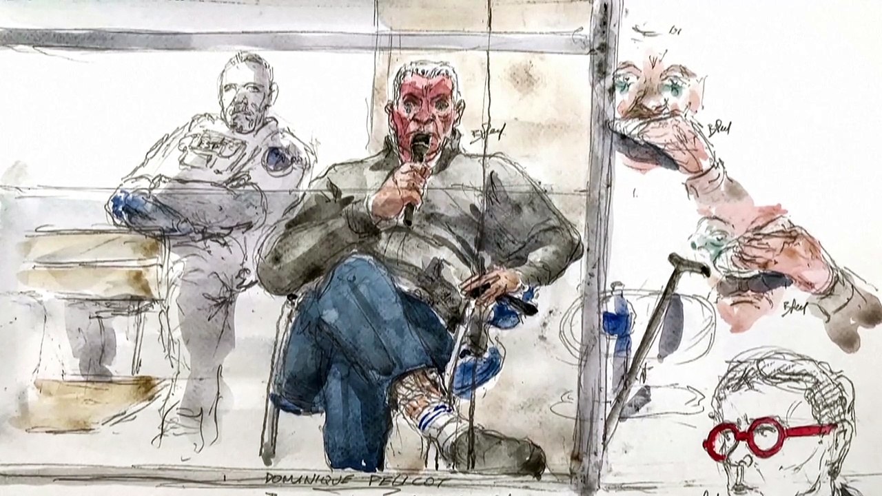 Vergewaltigungsprozess in Frankreich: Angeklagter bekennt sich zu Taten