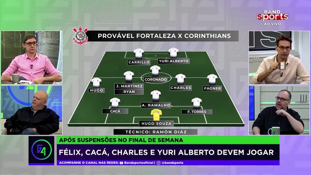 CORINTHIANS JOGA SEM GARRO E SEM TALLES MAGNO?