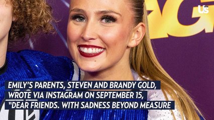 'AGT' Cheerleader Emily Gold's Family Speaks Out After Her Death