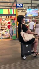 Las maletas inteligentes de un aeropuerto español