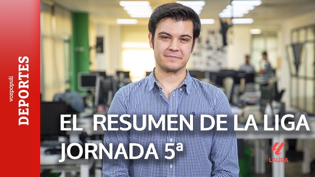 Resumen Jornada 5 LaLiga | El FC Barcelona saca músculo con las tarjetas rojas y los 'hat-tricks' como grandes protagonistas