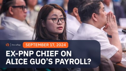 Is a former PNP chief on Alice Guo’s payroll?