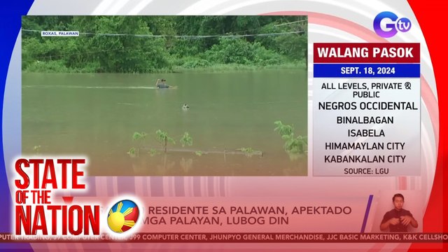 Pader, bumigay sa lakas ng pagragasa ng baha | SONA