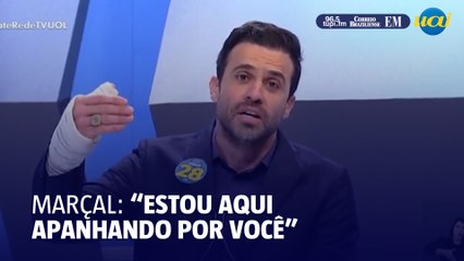 Pablo Marçal se emociona e afirma: 'Estou aqui apanhando por você' durante debate na RedeTV 📺