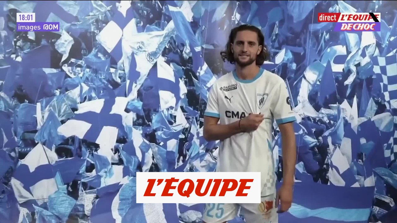 Rabiot est officiellement un joueur de l'OM - Foot - L1 - Transferts