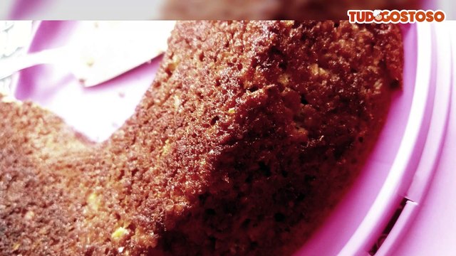 Bolo de Banana com Aveia em Flocos