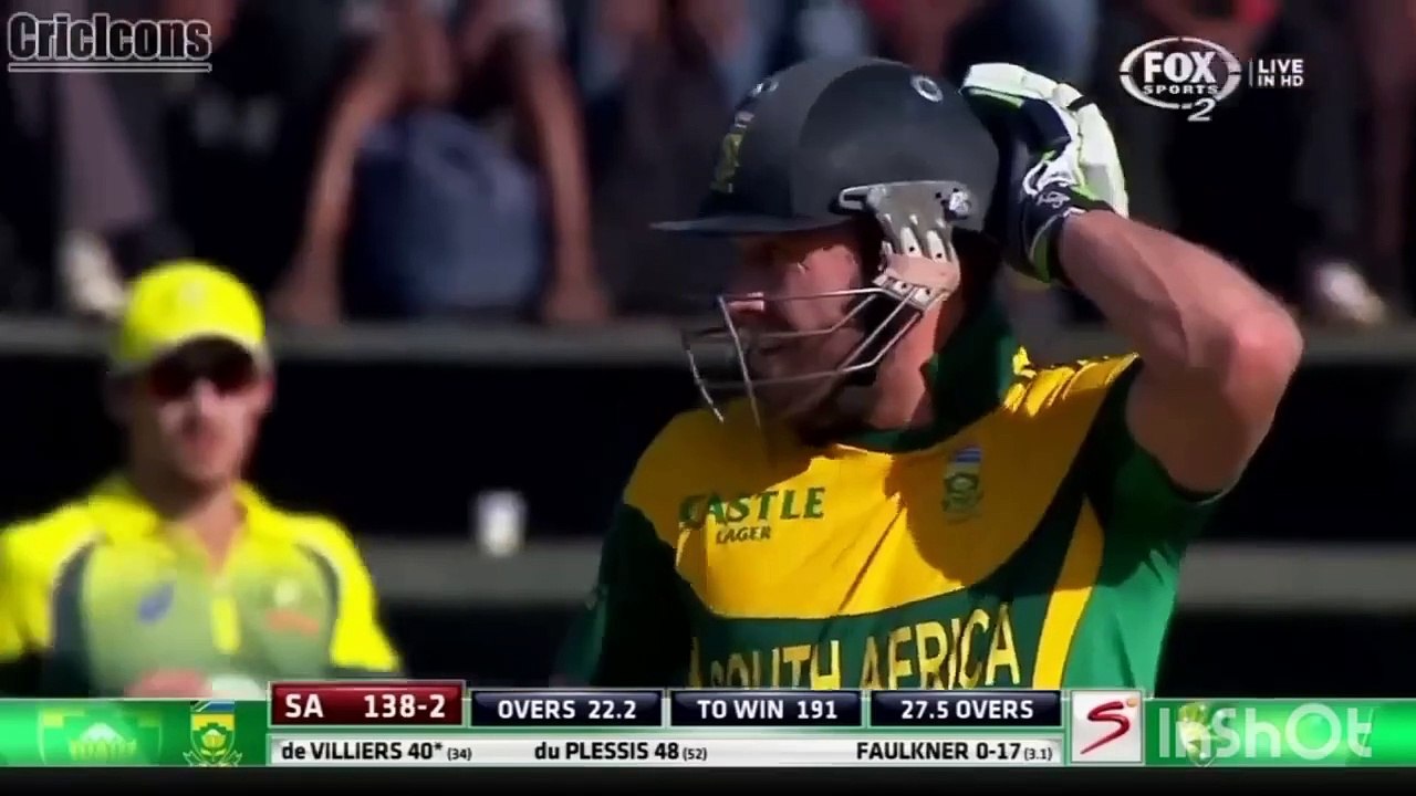 AB De Villiers 136 Vs Australia Odi 2014 (Ball By Ball)
