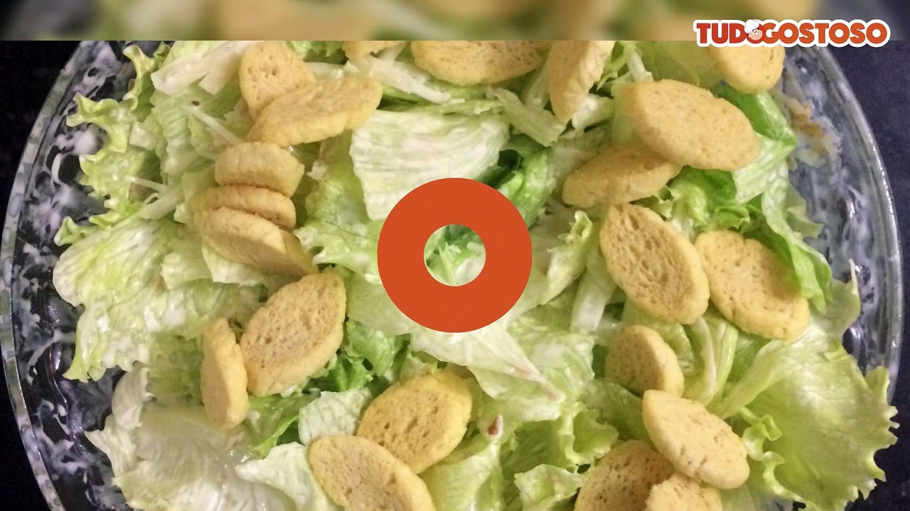 Salada Caesar simples