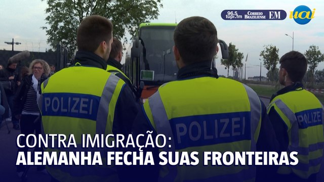 Alemanha endurece fiscalização nas fronteiras