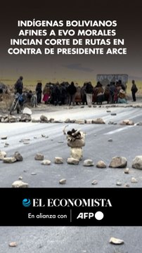 Indígenas bolivianos afines a Evo Morales inician corte de rutas en contra de presidente Arce